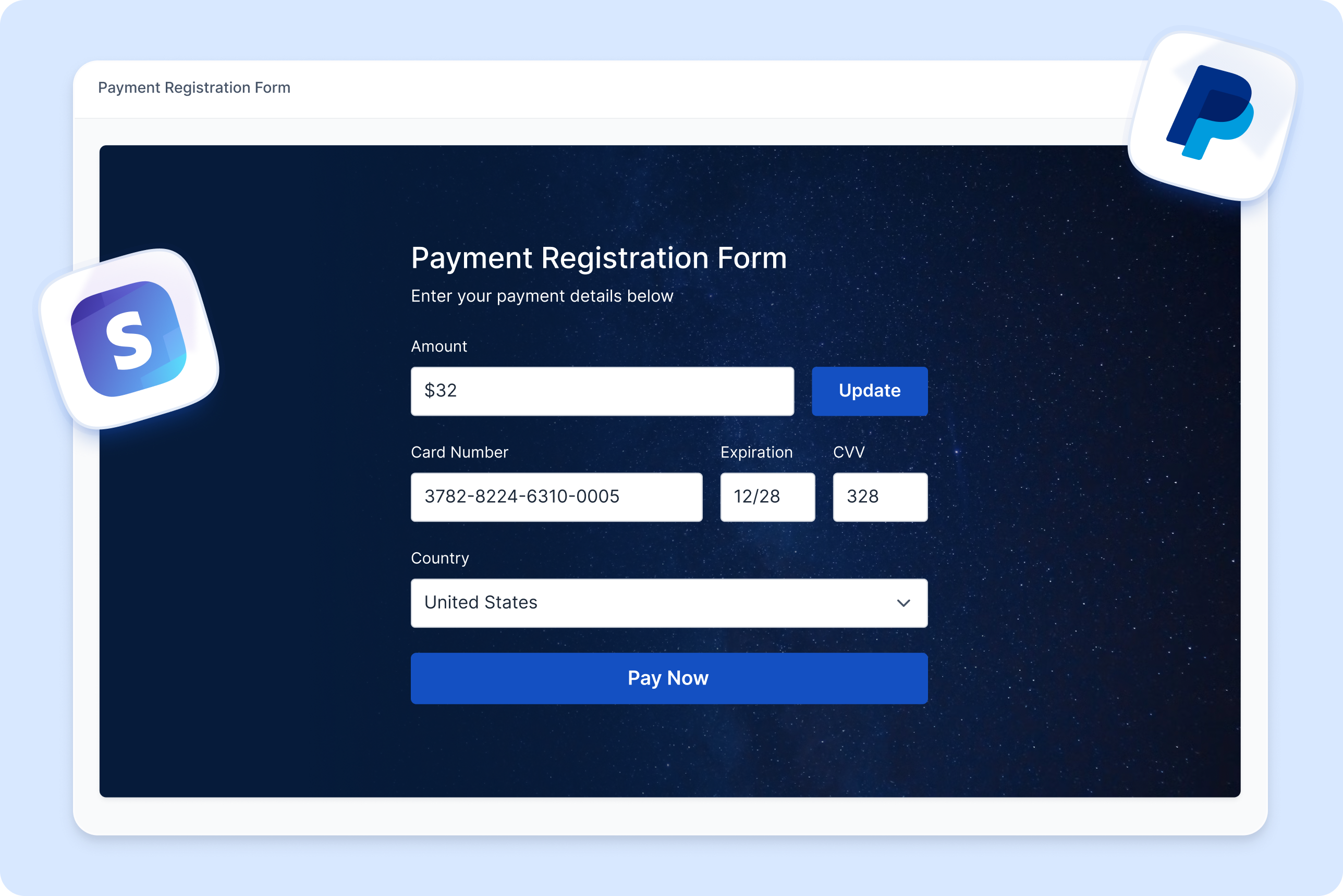 Payments screenshot